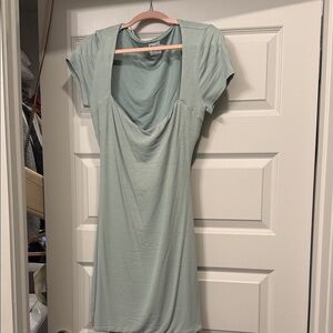 Princess Polly Light Green Backless Dress